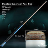 pool cue 13mm leather tip